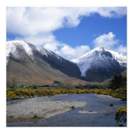 Great Gable and Kirk Fell Wasdale Lake District Fotodruck