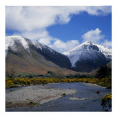 Great Gable and Kirk Fell Wasdale Lake District Poster (Vorderseite)