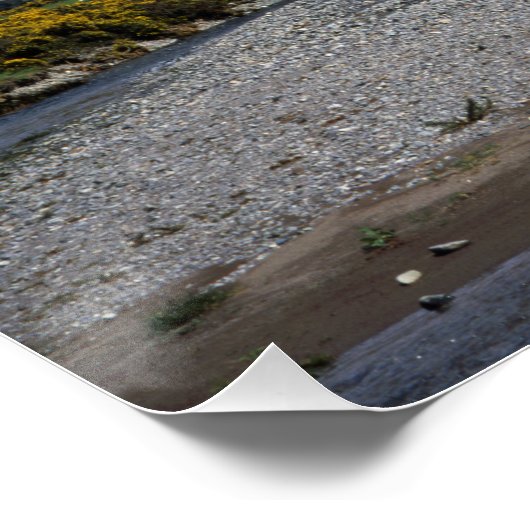 Great Gable and Kirk Fell Wasdale Lake District Poster (Ecke)