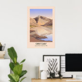 Great Gable Mountain Lake District Reiseplakat Poster (Heimbüro)