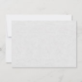 Great Gatsby Art Deco Gold White Save the Date (Rückseite)