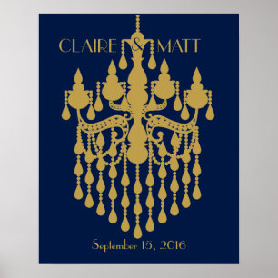 Great Gatsby Art Deco Hochzeitssignatur Gästebuch