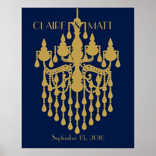 Great Gatsby Art Deco Hochzeitssignatur Gästebuch (Vorne)