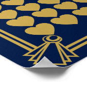 Great Gatsby Art Deco Hochzeitssignatur Gästebuch (Ecke)