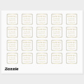Great Gatsby Art Deco White Wedding Stickers (Blatt)