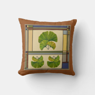 Great Ginkgo Art for Your Arts & Crafts Bungalow Kissen