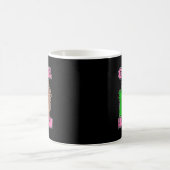 Great Girl Huge Bush Funny Design Kaffeetasse (Mittel)