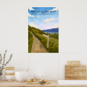 Great Glen Way Scotland Travel Poster (Küche)
