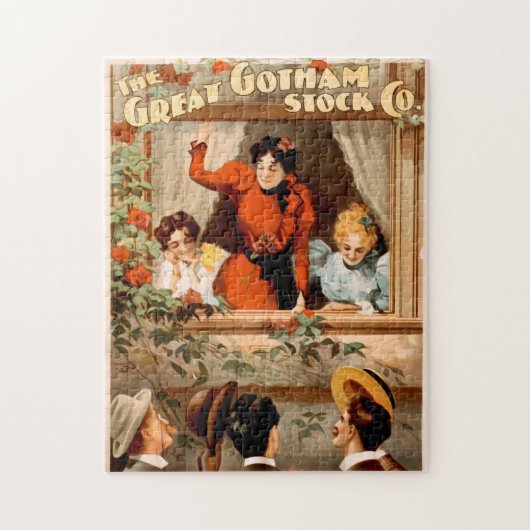 Great Gotham Stock Co Vintag Art Puzzle (Vertikal)