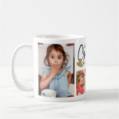 Great Grandkids Make Life Grand 4 Photo Collage Kaffeetasse (Links)