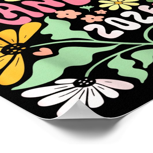 Great Grandma Est. 2026 Promoted To Great Grandma Poster (Ecke)