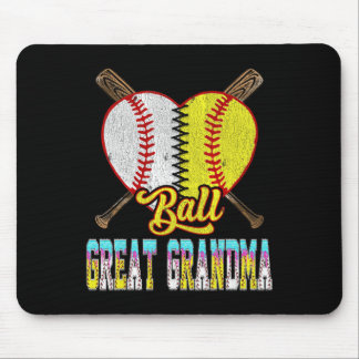 Great Grandma Of Both Half Sell Softll Ice Cream D Mousepad