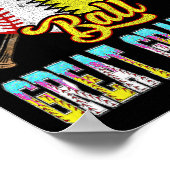 Great Grandma Of Both Half Sell Softll Ice Cream D Poster (Ecke)