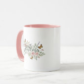 Great Grandma Watercolor Floral Tasse (Vorderseite Links)