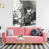 Great-Grandmamma Severan von Leslie Keith Leinwanddruck (Insitu (Wohnzimmer))