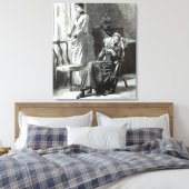 Great-Grandmamma Severan von Leslie Keith Leinwanddruck (Insitu (Schlafzimmer))