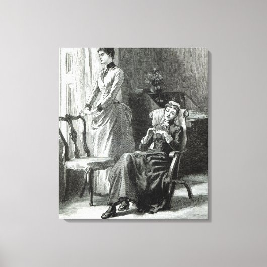 Great-Grandmamma Severan von Leslie Keith Leinwanddruck (Vorderseite)