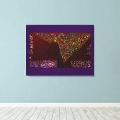 Great-Grandmother Tree Leinwanddruck (Insitu (Holzboden))