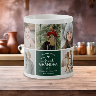 GREAT GRANDPA "die beliebteste" Foto Collage Kaffeetasse
