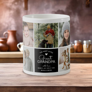GREAT GRANDPA "die beliebteste" Foto Collage Kaffeetasse