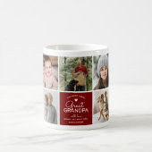 GREAT GRANDPA "die beliebteste" Foto Collage Kaffeetasse (Mittel)