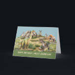 Great Grandson Birthday Baby Dinosaur Life like Karte<br><div class="desc">Machen Sie Ihren Urenkel mit dieser köstlichen Dino-Milbe-Karte zum Geburtstag und genießen Sie die Freude! Die spielerische Illustration der Baby-Dinosaurier Set den Ton für eine Feier voller Liebe und Freude. Die herzliche Botschaft im Inneren drückt herzliche Wünsche für einen Tag aus, der so phantastisch wie er ist, voller Spaß und...</div>