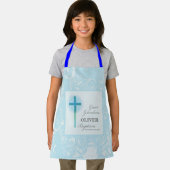 Great Grandson Taufe Blue Lace Personalisiert Schürze (Insitu)