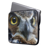 Great Gray Owl Eyes Wildlife Sleeve (Vorderseite Links)