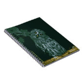 Great Gray Owl Notebook Notizblock (Rechte Seite)