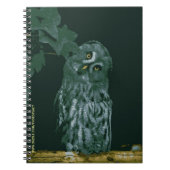Great Gray Owl Notebook Notizblock (Vorderseite)