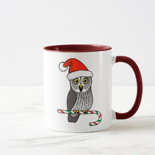 Great Gray Owl Santa Tasse (Rechts)