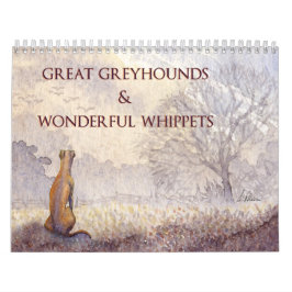 Great Greyhounds & Wonderful Whippets Kalender