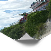 Great Guana Cay Beach Bar, Bahamas Poster (Ecke)