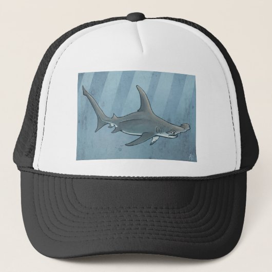 Great hammerhead shark truckerkappe (Vorderseite)