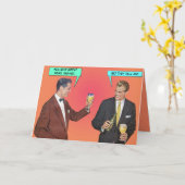 Great Head [custom greeting card] Karte (Gelbe Blume)