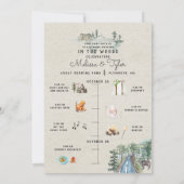 Great Hering Pond | Hochzeitskarte Einladung (Rückseite)