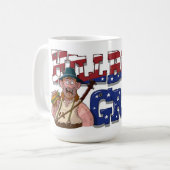 Great HillBilly Grill Coffee Tasse! Kaffeetasse (Vorderseite Links)