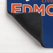 Great Hockey Edmonton Blue Mouse Pad Mousepad (Ecke)