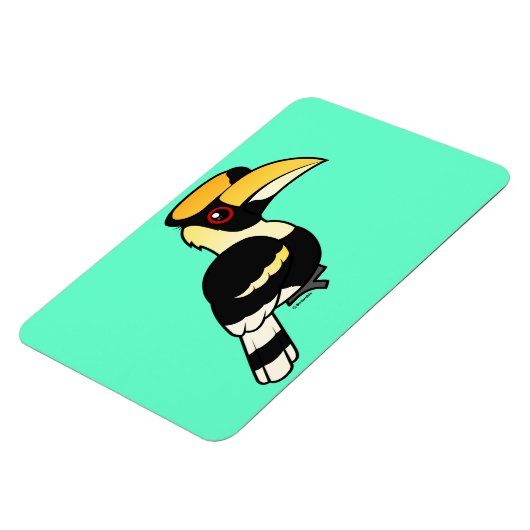 Great Hornbill Magnet (Linke Seite)