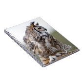 Great Horned Owl Foto 9x6 Notebook Notizblock (Rechte Seite)