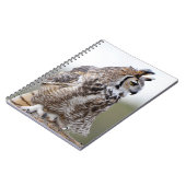 Great Horned Owl Foto 9x6 Notebook Notizblock (Linke Seite)