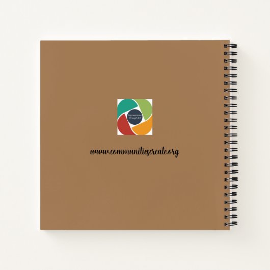 Great Horned Owl Journal Notizblock (Rückseite)