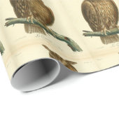 Great Horned Owl Thunder_Cove Geschenkpapier (Rolleneckpunkt)