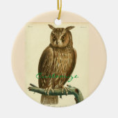 Great Horned Owl Thunder_Cove Keramik Ornament (Vorne)