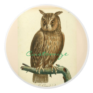 Great Horned Owl Thunder_Cove Keramikknauf