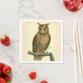 Great Horned Owl Thunder_Cove Serviette (Beispiel)