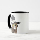 Great Horned Owl Witch! Tasse (Vorderseite Links)