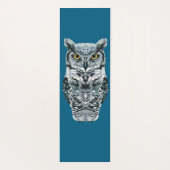 Great Horned Owl Yogamatte (Rückseite)