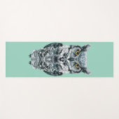 Great Horned Owl Yogamatte (Vorderseite (Horizontal))