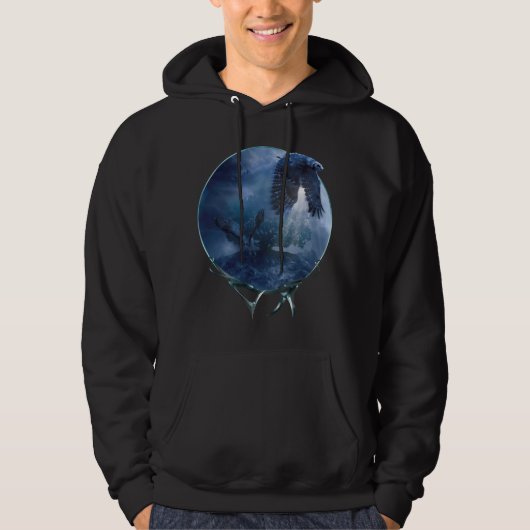 Great Horned Owls MIDNIGHT RAIDERS Hoodie (Vorderseite)